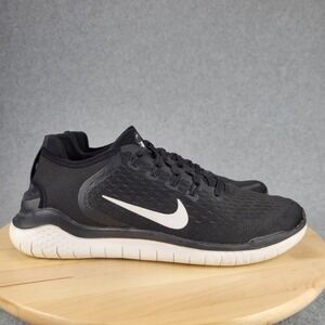 Nike Free RN 2018 Mens Running Shoes Black White 942836-001 Size 11.5